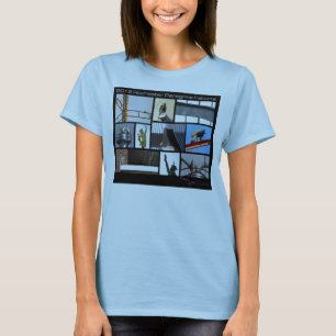 T-shirt 2012 de femelle de faucon pérégrin de