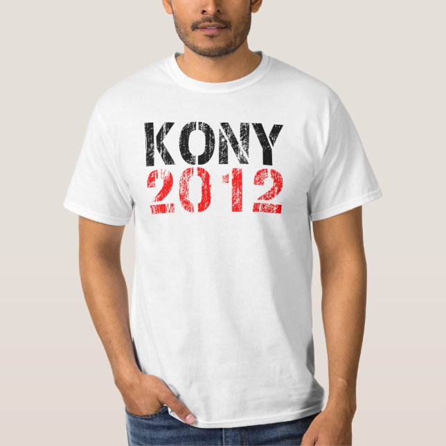 T-SHIRT 2012 DE KONY (Devant)