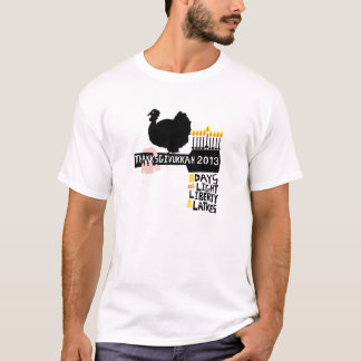 T-shirt 2013 heureux de Thanksgivukkah