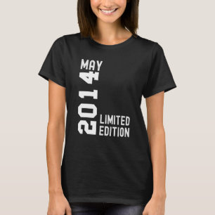 T-shirt 2014 Mai Bonne fête d'anniversaire