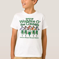 2015 dandinement O la chemise de l'enfant vert