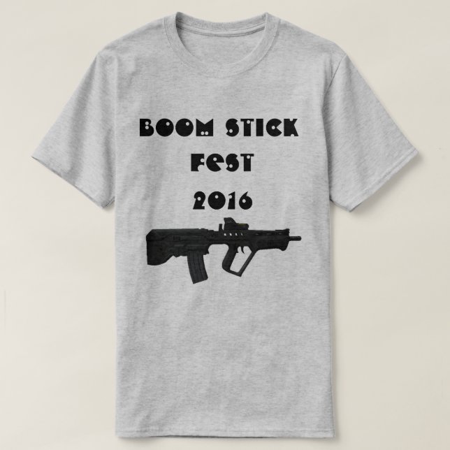 T-shirt 2016 de Fest de bâton de boom (Design devant)