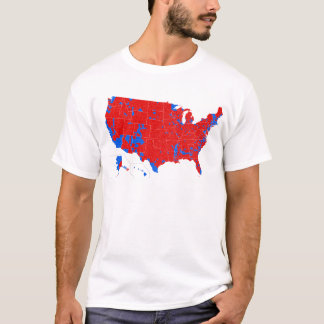 T-shirt 2016 élection présidentielle - résultats de niveau