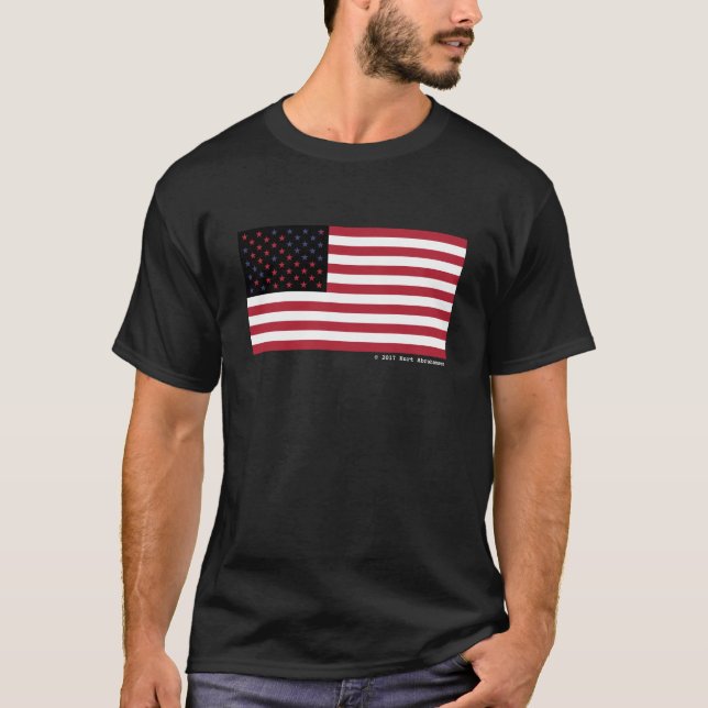 T-shirt 2016 états divisés de l'Amérique (Devant)