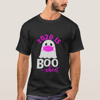 T-shirt 2020 Est Boo Sheet Funny Halloween Ghost Mask