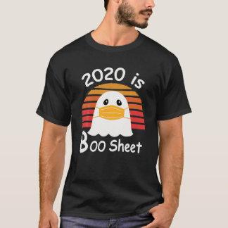T-shirt 2020 Est Boo Sheet Ghost Mask Drôle Cadeau