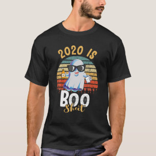 T-shirt 2020 Est Boo Sheet Ghost Portant Lunettes de solei