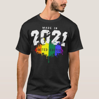 T-shirt 2021 Anniversaire gay LGBT
