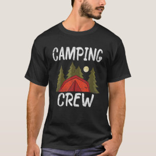 T-shirt 2021 Camping Crew Family Camper Road Trip Correspo