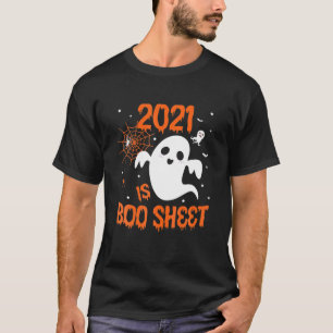 T-shirt 2021 Est Boo Shee Halloween Araigners Fantôme En F