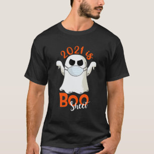 T-shirt 2021 Est Boo Sheet Drôle Fantôme Halloween