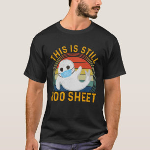 T-shirt 2021 Est Encore Boo Sheet Ghost Mask Vintage Hallo