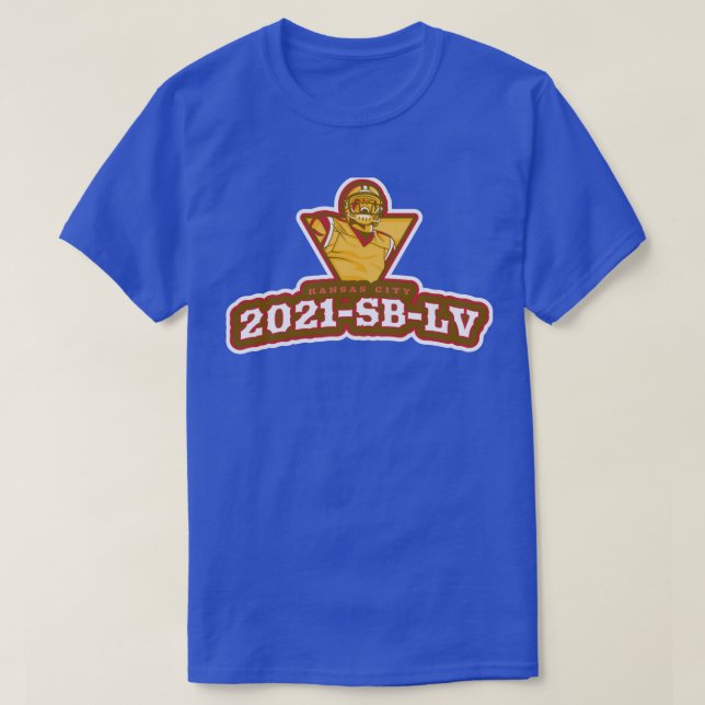 T-shirt 2021 Kanas City Big Game LV (Design devant)