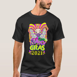 T-shirt 2021 Mardi Gras Costume Mardi Gras 2021 Quarantin