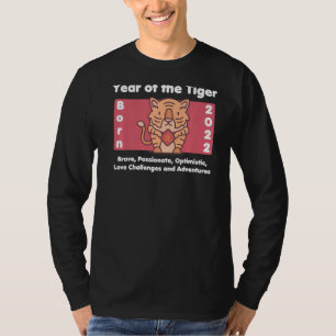 T-shirt 2022 Anniversaire du Tigre