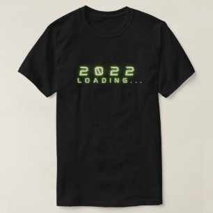T-shirt 2022 Chargement du Nouvel An
