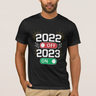 T-shirt 2022 est terminé et 2023 est maintenant au revoir