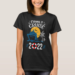 T-shirt 2022 Family Cruise Hommes Femmes Garçons Filles Vo
