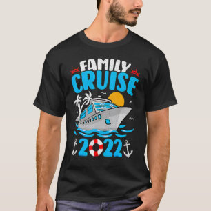 T-shirt 2022 Family Cruise Hommes Femmes Garçons Filles Vo