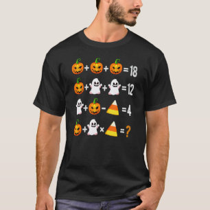T-shirt 2022 Halloween Quiz sur l'ordre des opérations Ens