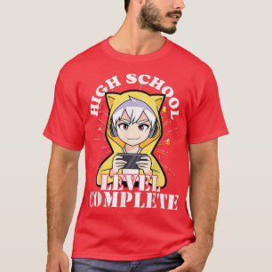 T-shirt 2022 Lycée Graduation Boy Anime Jeux vidéo