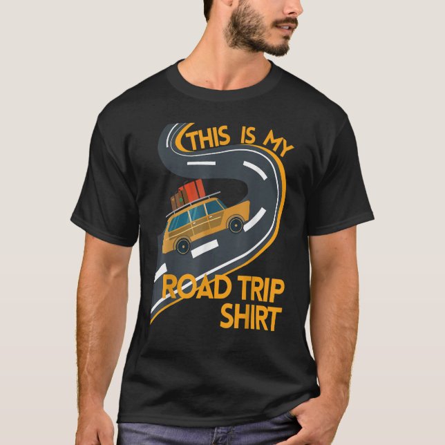 T-shirt 2023 Reunion Famille Voyage C'Est Mon Tri De Route (Devant)