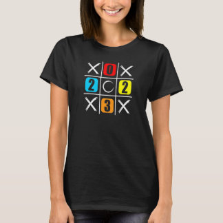 T-shirt 2023 Tic Tac Toe Xs and Os