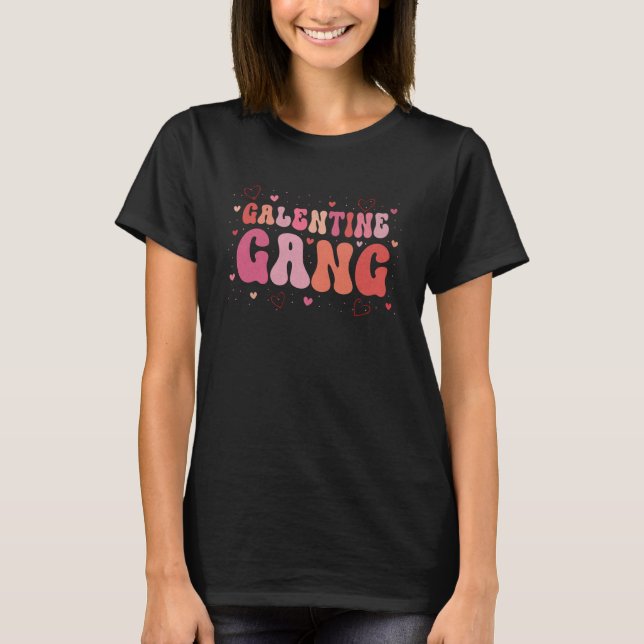 T-shirt 2023 Valentine's Day Galentines Gang (Devant)