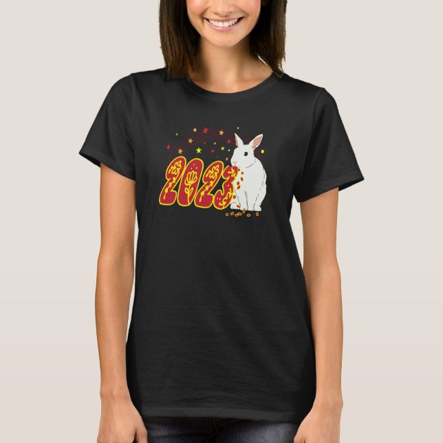 T-shirt 2023 Year of the Rabbit Chinese New Year Rabbit (Devant)