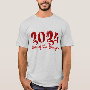 T-SHIRT 2024 ANNÉE DU DRAGON ROUGE