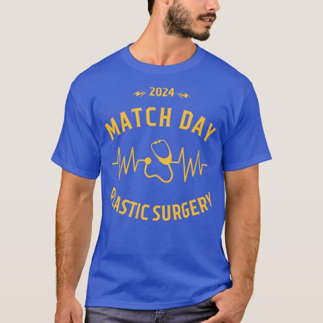 T-shirt 2024 Chirurgie plastique Match Day Celebration Cad (Devant)