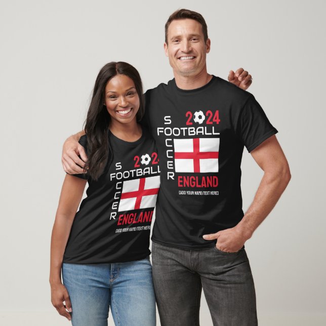 T-shirt 2024 N'IMPORTE QUELLE ANNÉE ANNÉE ANGLETERRE Footb (Unisexe)