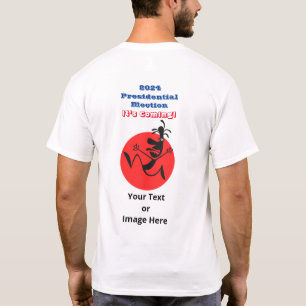 T-shirt 2024 Présidential Election Running Man Edition
