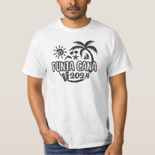 T-shirt 2024 Punta Cana Vacances ou Voyage Design