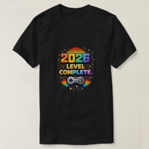 T-shirt 2026 : Niveau Complété   Évolution du Je Jeu Rétro