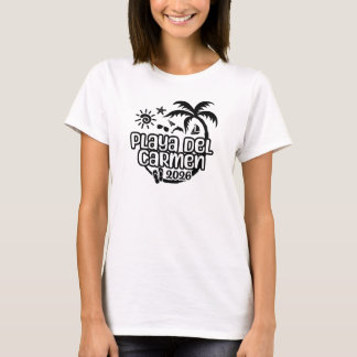 T-shirt 2026 Playa del Carmen, Mexique Vacances ou Voyage