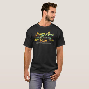T-Shirt 2026 Réunion de famille Joyce Ann