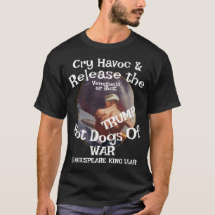 T-shirt 2026 Trump Crée l'Émeute Libère les Hot Dogs de la