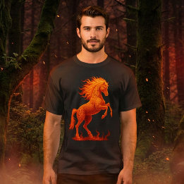 T-shirt 2026 Year of the Fire Horse Chinese Zodiac