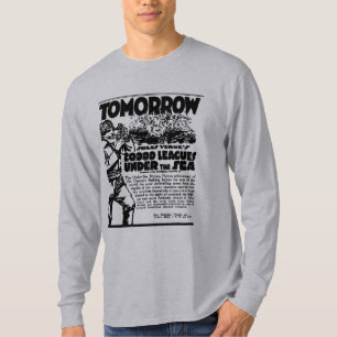 T-shirt 20.000 ligues de Jules Verne sous la mer 1917