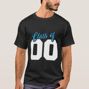 T-shirt 20 Année Classe secondaire de 2000 Réunion princip