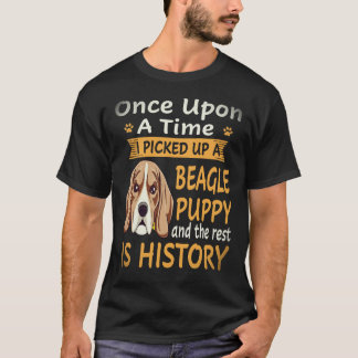 T-shirt 20 Il était une fois - chiot Beagle Beagle