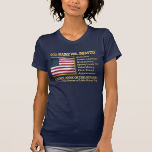 T-shirt 20ème Infanterie volontaire du Maine (BH)