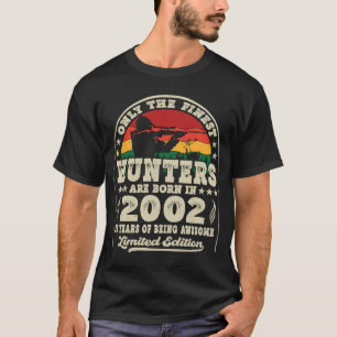 T-shirt 21 Ans Chasse aux Cerfs Chasseurs Vintage 2002 21e