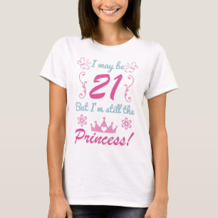 T-shirt 21e anniversaire de la princesse