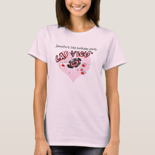 T-shirt 21ème fête d'anniversaire de Las Vegas pour la