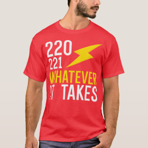 T-shirt 220 221 quoi qu'il en coûte