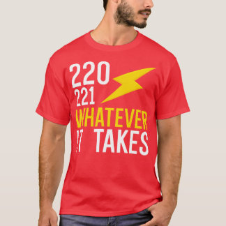 T-shirt 220 221 quoi qu'il en coûte