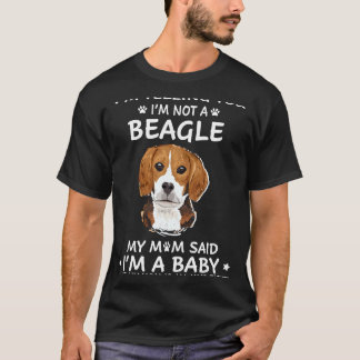 T-shirt 221 Je vous dis que je ne suis pas un Beagle