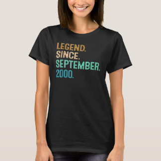 T-shirt 22 ans de légende depuis septembre 2000 22th Bir